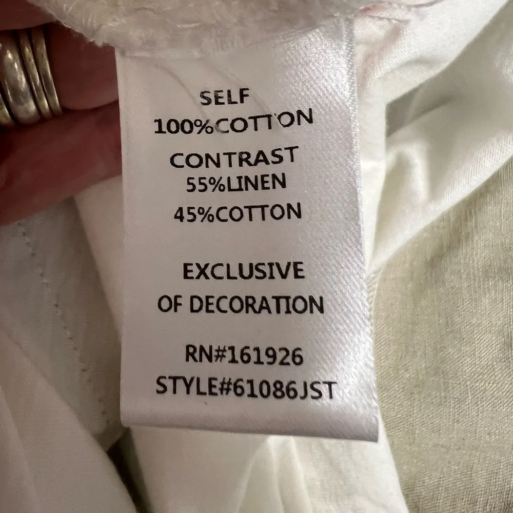 Blue Velvet long sleeve shirt with patchwork star detail 
size L/XL - Picture 6 of 7